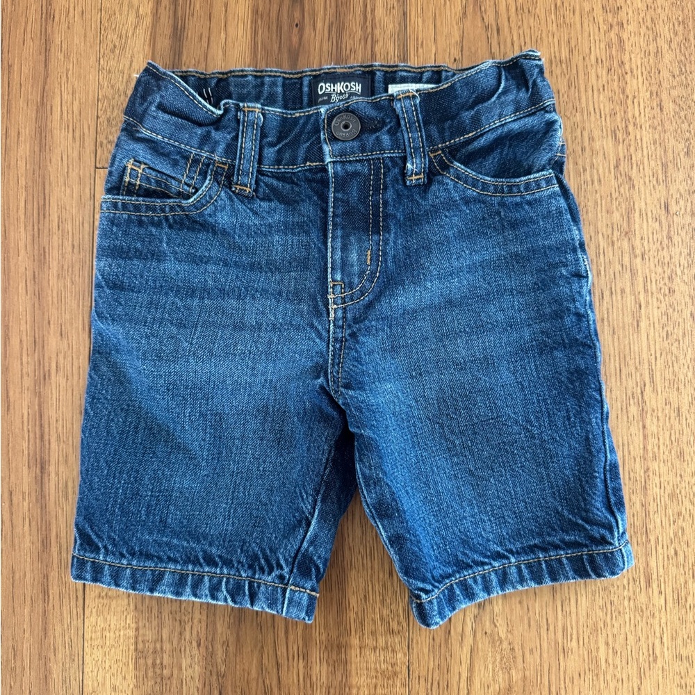 OshKosh B'gosh Kids Dark Blue Denim Shorts